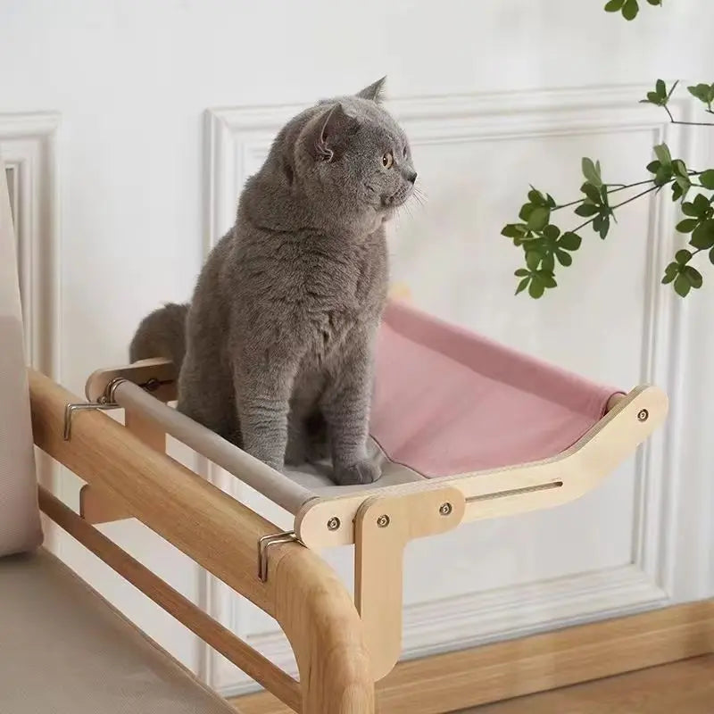 Hamac pour chat CatHammock rose gris observatoire
