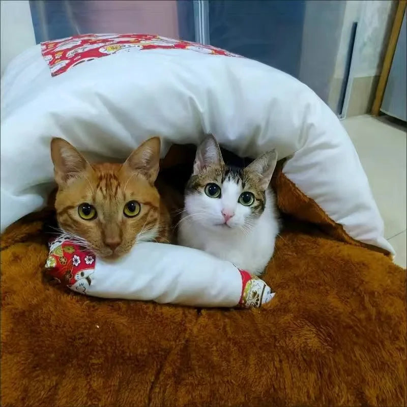 Lit pour chat WabiPlushâą spacieux