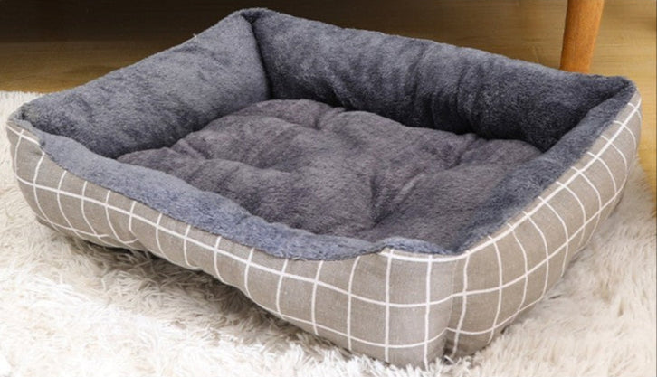 Panier Chat PlumardChat™ Premium carré Gris