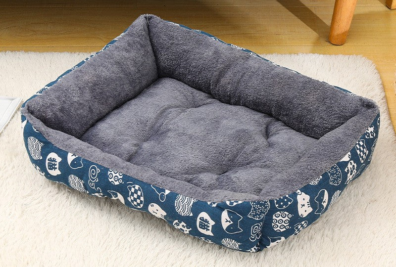 Panier Chat PlumardChat™ Premium chat bleu