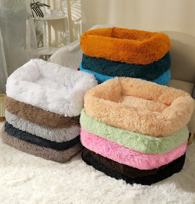 Panier pour chat à peluche longue CatPlushMat™ choix