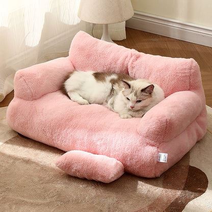 Panier Chat - CatCanapéLit™ - canapé Rose - SommeilChat