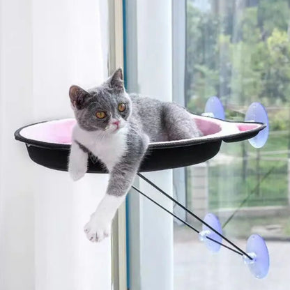 Hamac chat fenêtre Félifeutre™ rose