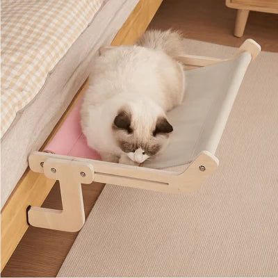 Hamac pour chat CatHammock rose gris couche