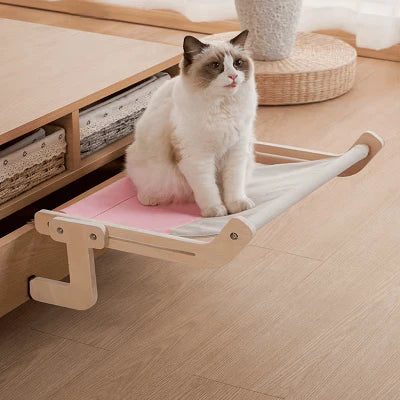 Hamac pour chat CatHammock rose gris demo