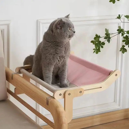 Hamac pour chat CatHammock rose gris observatoire