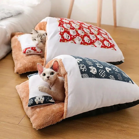 Lit pour chat WabiPlush™ principale