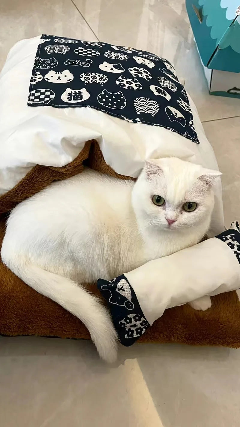 Lit pour chat WabiPlush™ versatile