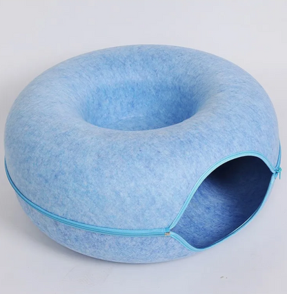 Niche pour chat ChatCondo bleu