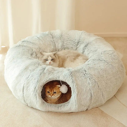 Niche pour chat FluffyTunnel au salon