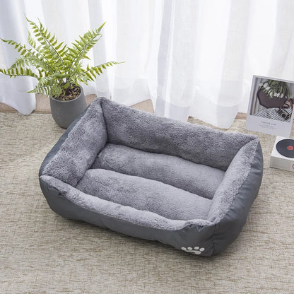 Panier Chat NidConfoVelour™ gris