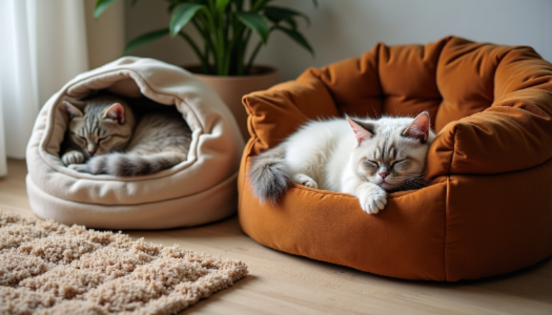 SommeilChat panier canape chat theme