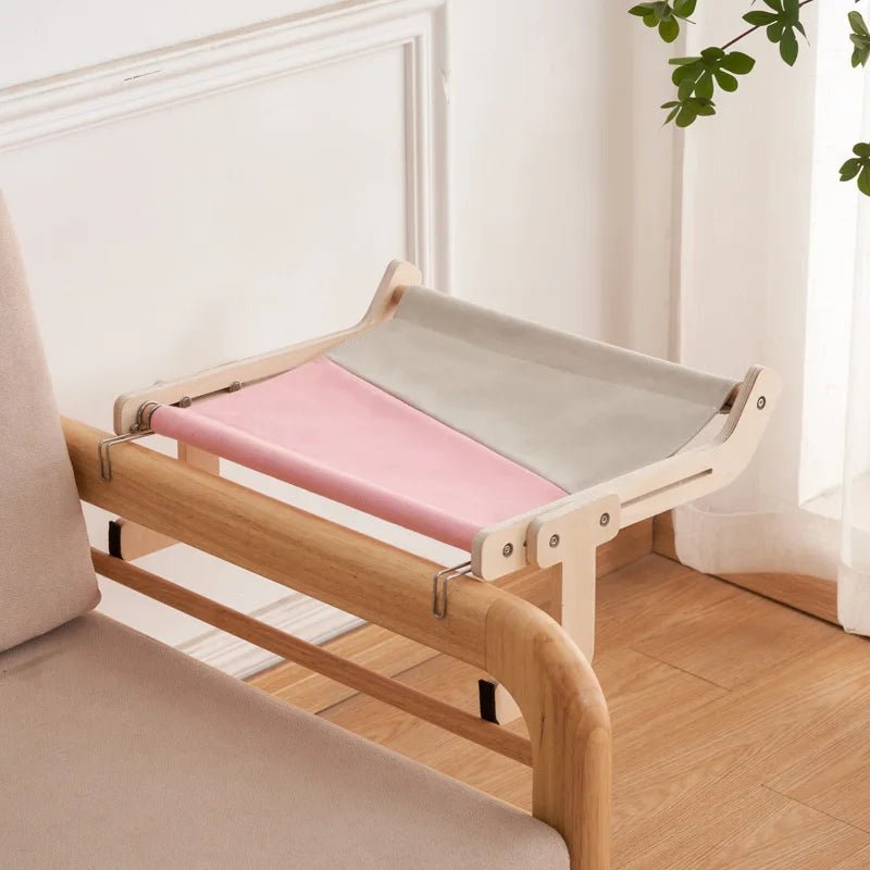 Hamac Chat - CatHammock™ - Rose & Gris - SommeilChat