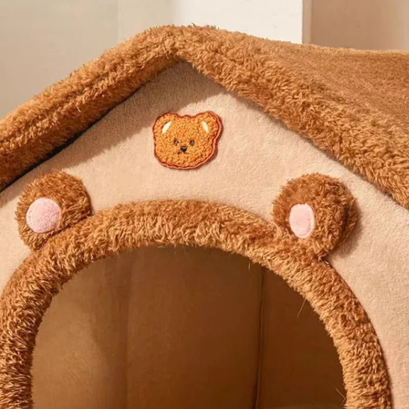 Maison Chat - PetCocon™ - Marron - Sommeil Chat