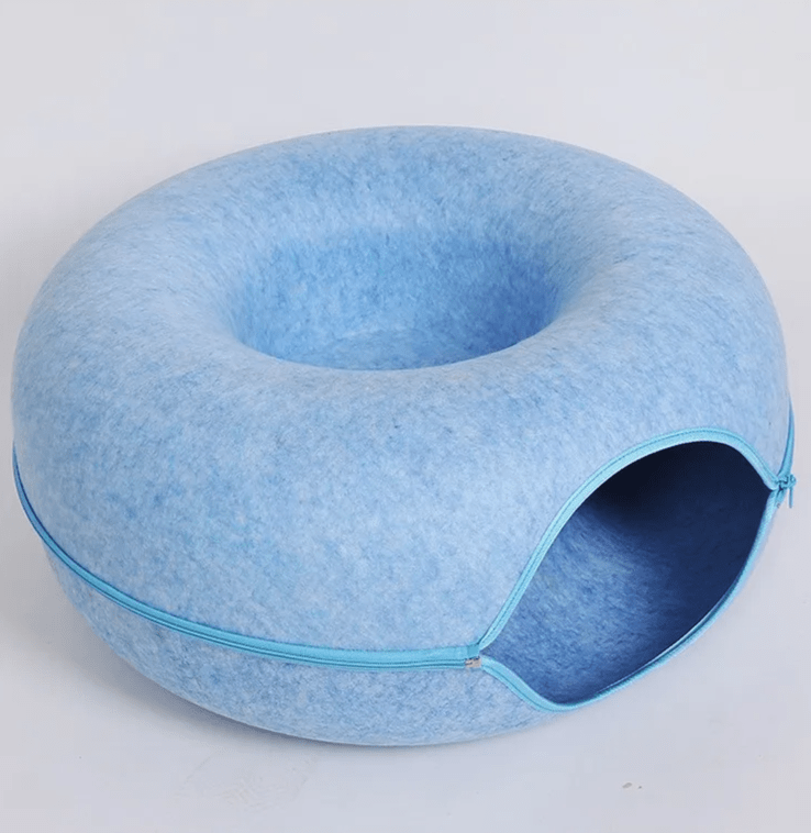 Niche pour chat ChatCondo bleu