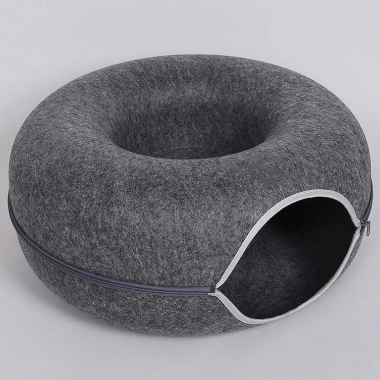Niche pour chat ChatCondo gris fonce