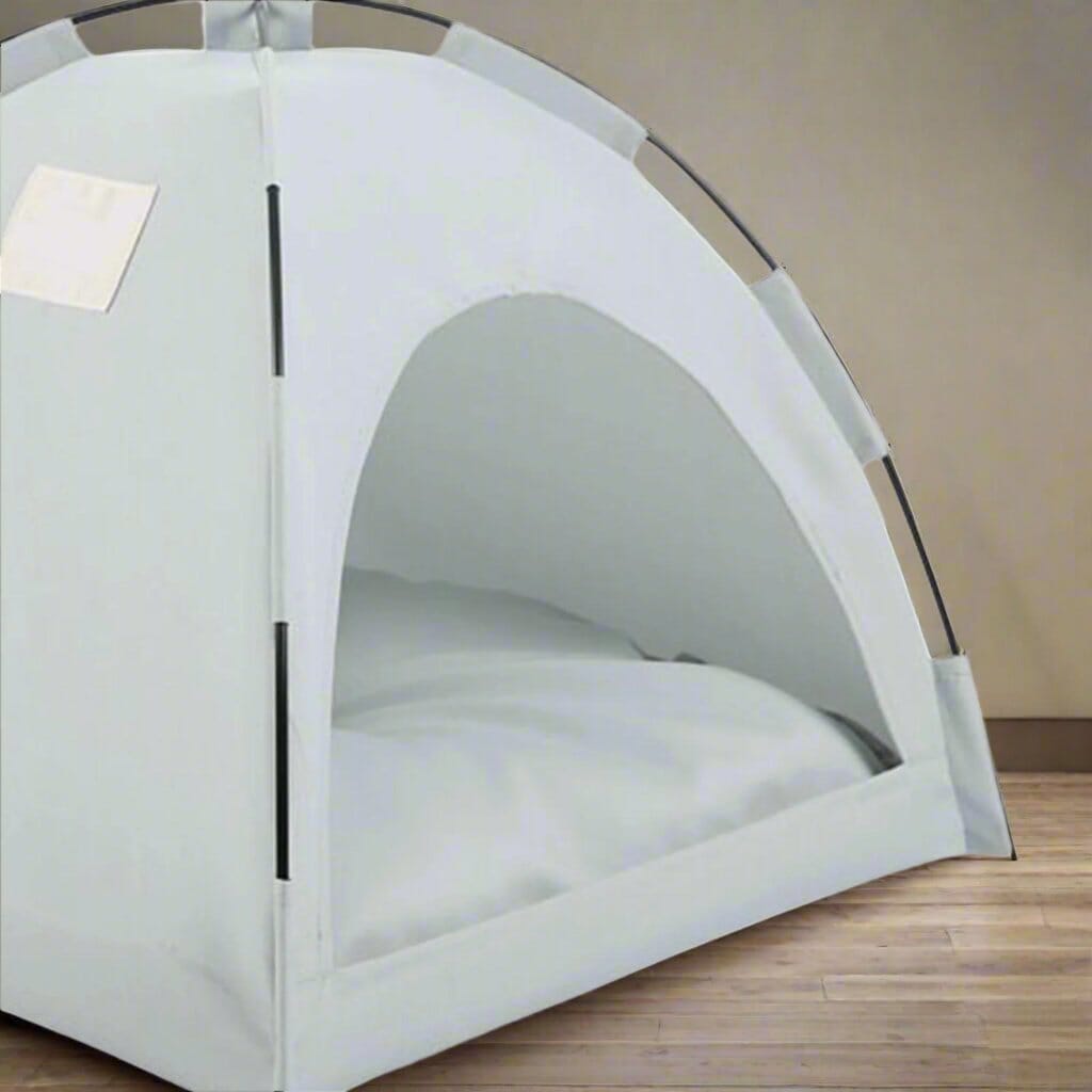 Tente Chat - CatTentBed™ - Gris Cyan - SommeilChat