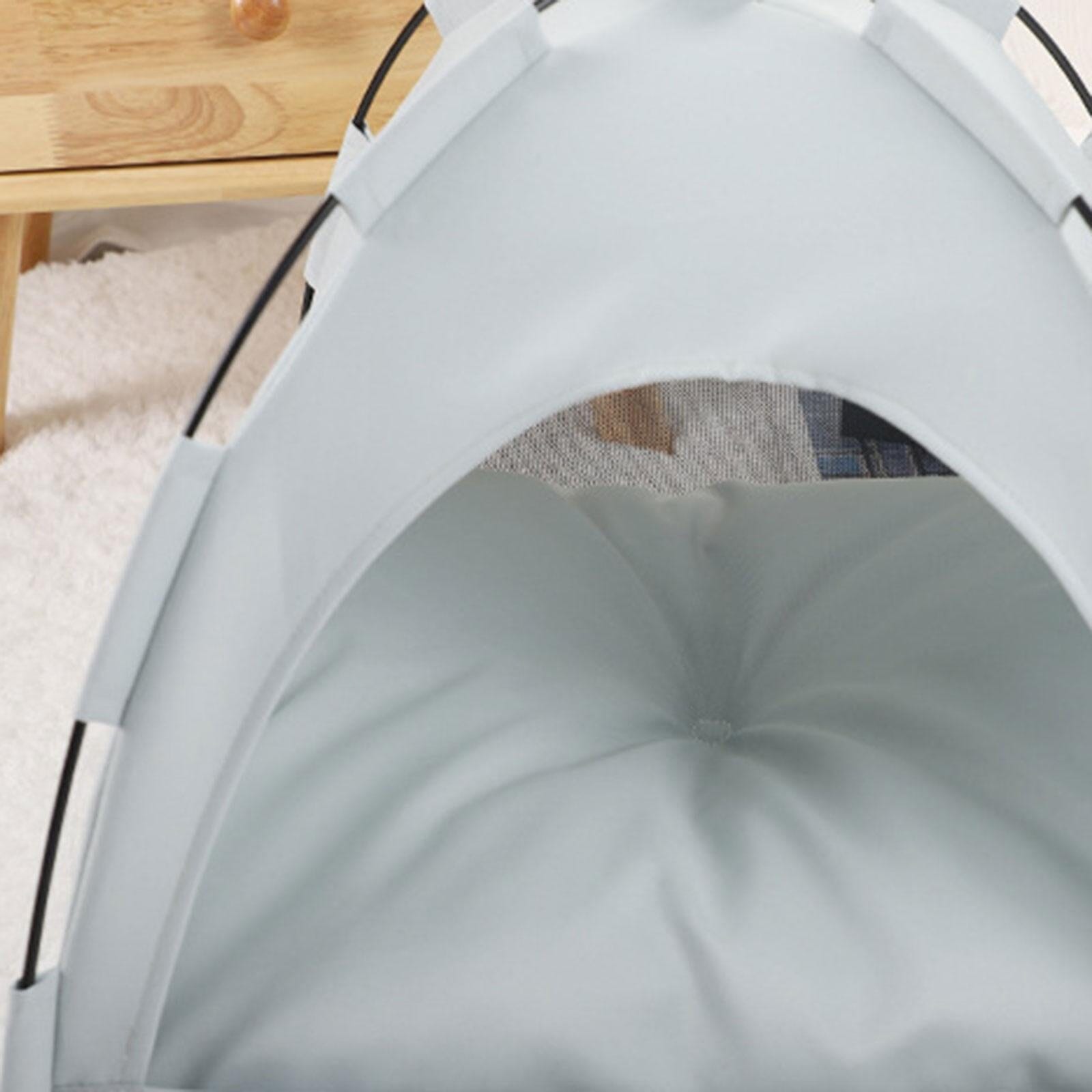 Tente Chat - CatTentBed™ - Gris Cyan - SommeilChat